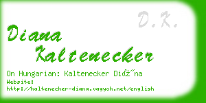 diana kaltenecker business card